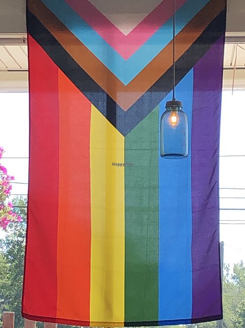 Gotta Love the Pride Flag! 🏳️‍🌈   at The Juice Jar in Erie