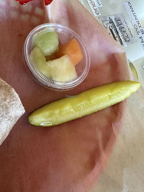 Side that comes with meals   at café SoL in Niantic