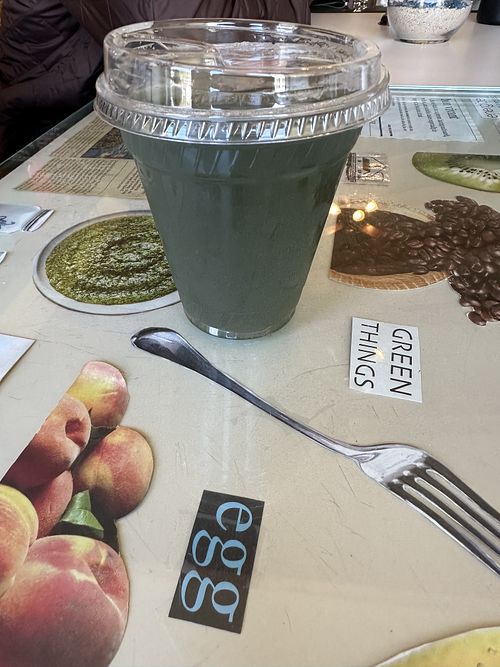 Deep sea kombucha  at café SoL in Niantic