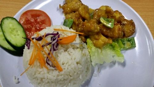 奶油猴頭菇飯 at U Yen Vegetarian in Kuala Lumpur