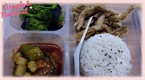 customized order at U Yen Vegetarian in Kuala Lumpur