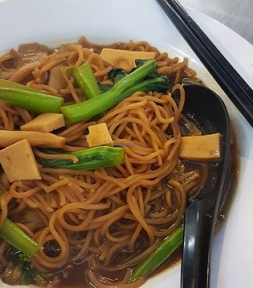 Yee Mee 焖伊面  at U Yen Vegetarian in Kuala Lumpur