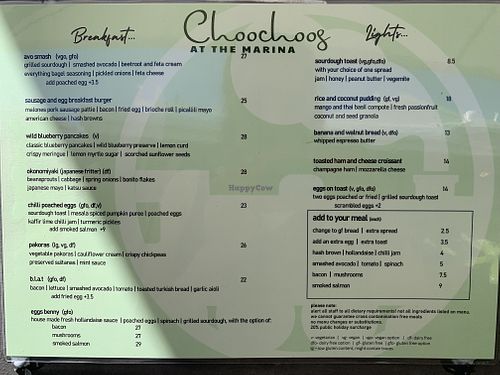   at Choo Choos in Port Douglas