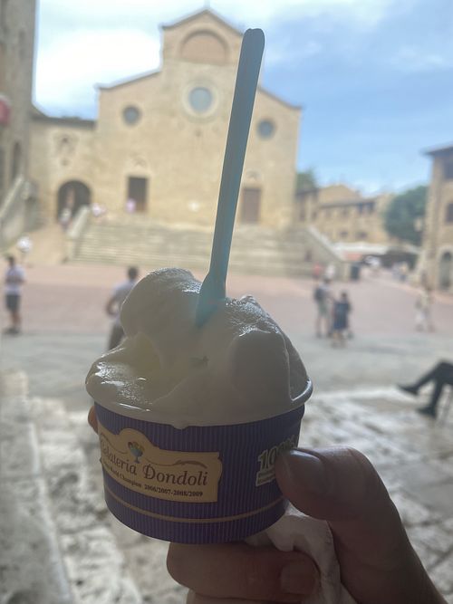Gelateria Dondoli San Gimignano Ice Cream HappyCow