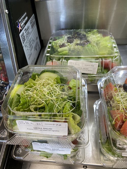 Salad at Puka Dog in Koloa