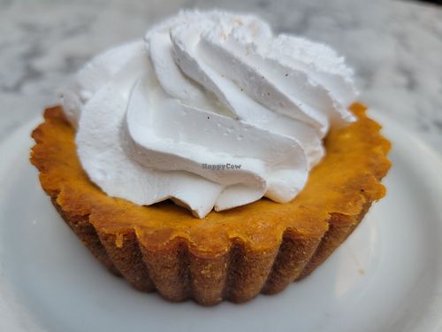 Pumpkin pie at Freesoulcaffe in Tustin