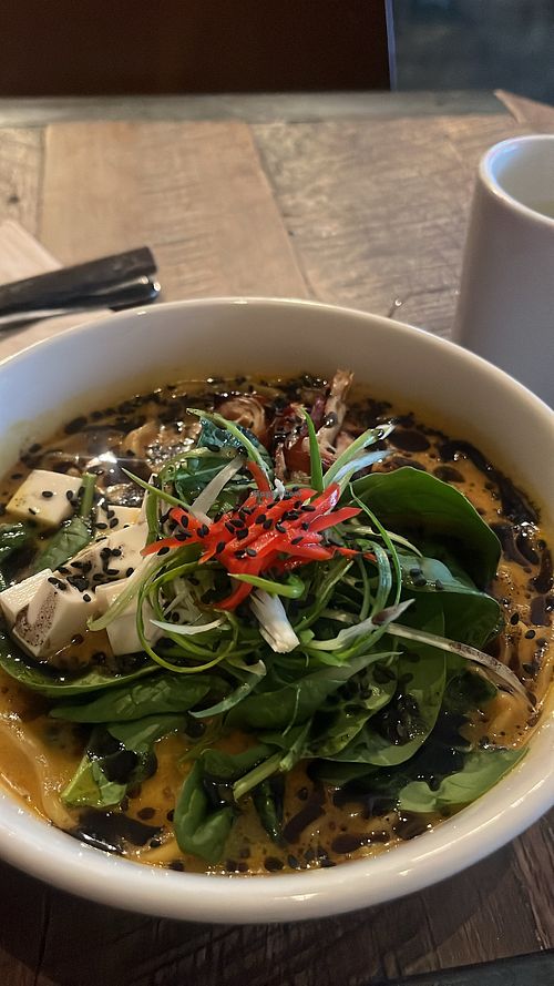 Curry ramen   at Freesoulcaffe in Tustin