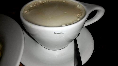 Chai tea latte at Freesoulcaffe in Tustin