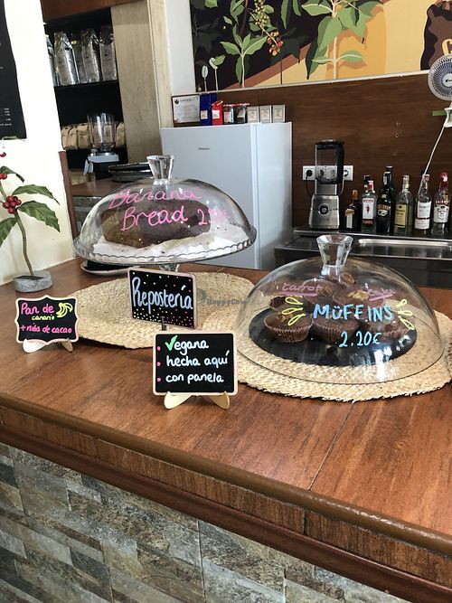 Vegan sweets  at Tierra Solidaria in Alicante