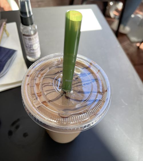 PB&C breakfast smoothie  at SoBe Vegan in Miami Beach