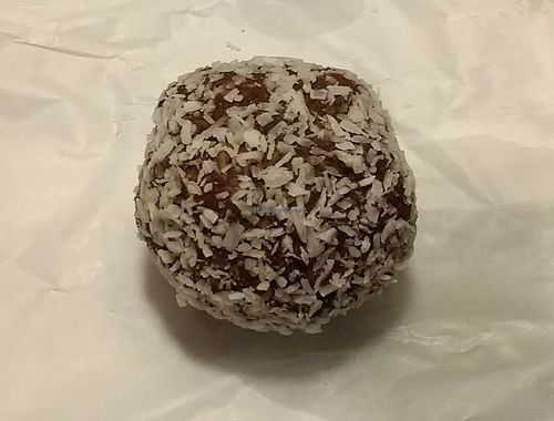 Vegan Romkugle at Landbageriet - Naturbageriet in Copenhagen