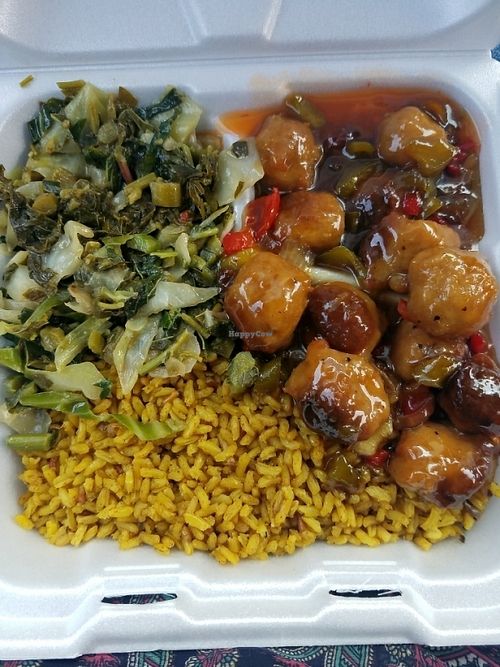 Vegan Orange Chikn!! at Vegetarian Delight in Miramar