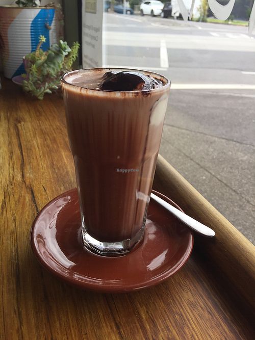 Iced chocolate  at Munsterhaus in Fitzroy