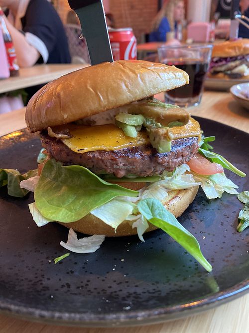 Avocado burger   at Tipsy in Aarhus