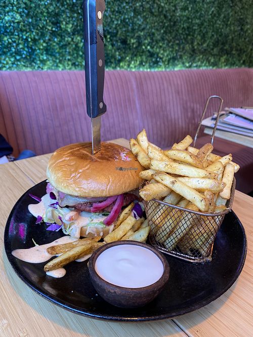 Classy burger   at Tipsy in Aarhus