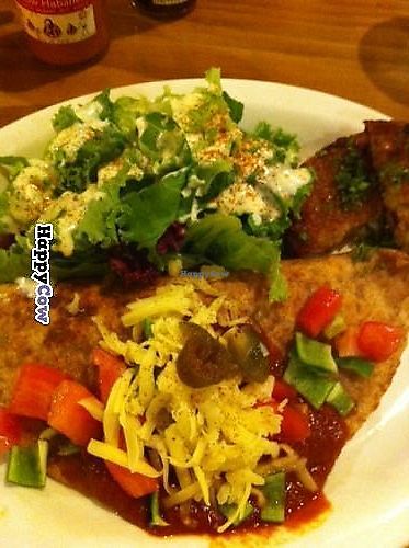 Vegetarian Burrito QUE RICO! at Modernark in Kobe