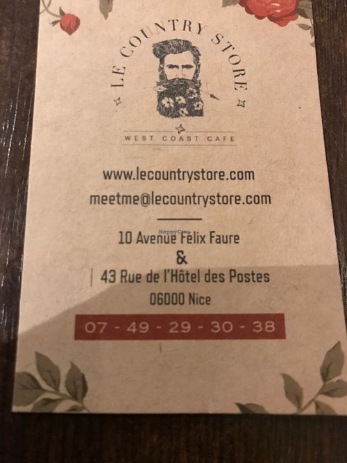 New location  at Le Country Store in Nice