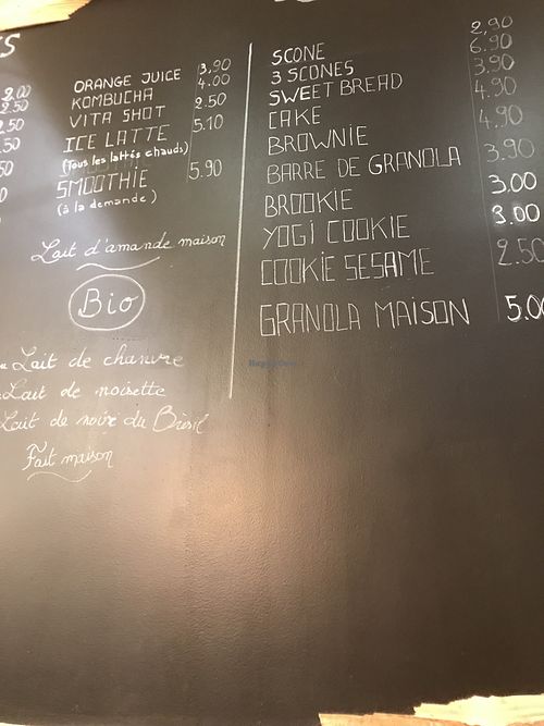 All day menu at Le Country Store in Nice