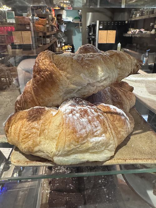 Croissants   at Figaro in Wingerworth
