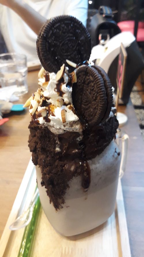 Oreo milkshakes at I'm Your Vegan in Chiang Mai