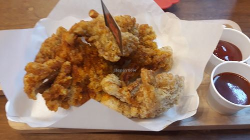 Kentucky Fried Mushroom at I'm Your Vegan in Chiang Mai