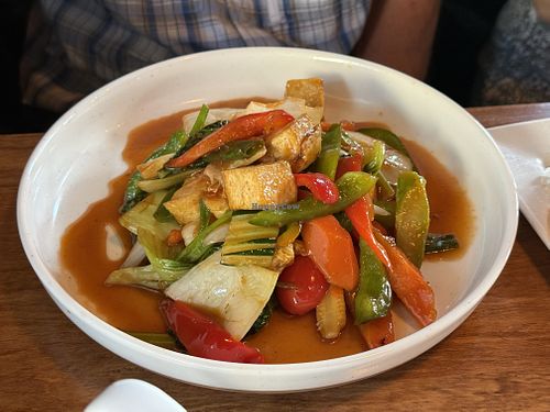 Sweet and sourr  at Pru Thai in Clinton