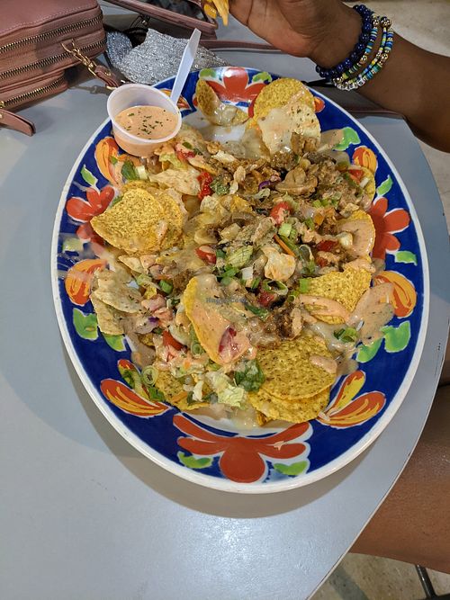 Taco plate at Kales Kitchen  in Houston