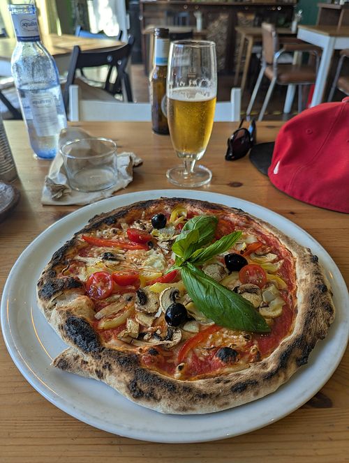 Didn't last long!! at Cibus Pizzeria in Mallorca