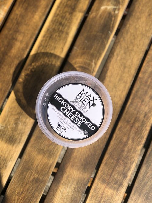 Vegan cheese from local brand Max & Bien - also for takeaway at Cafe Permanent in Amsterdam
