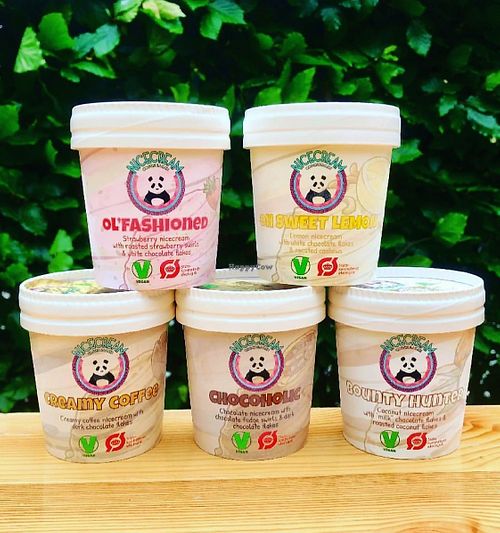 Nice cream at Hjaltes  in Slangerup