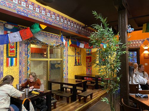 Restaurant interior at Norbu in Lancaster