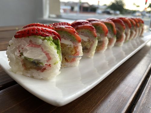 Sherry Roll  at Vegan Castle in Long Beach