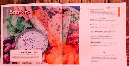 Menu page at Froindlichst at Froindlichst in Berlin