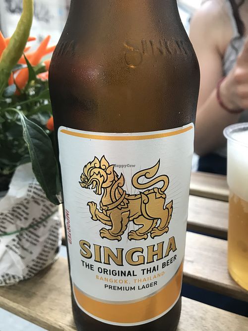 Shinga Thai Beer at Curry & Co in Turin