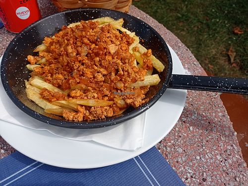 Picadillo de tofu at El Corsario Del Estanco De Mareo in Gijon