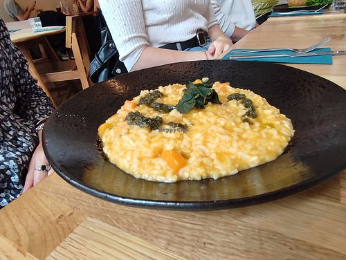 Risotto at Hendersons in Edinburgh
