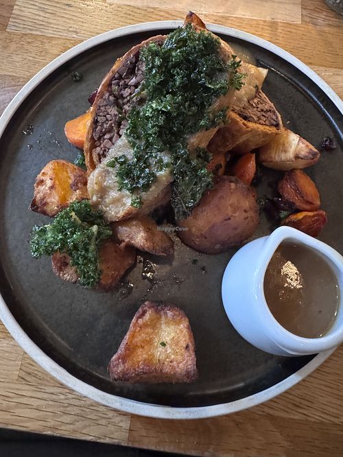 Nut roast   at Hendersons in Edinburgh