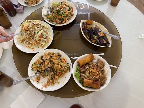 treated 3 omnivores to lunch, they could hardly believe how excellent the food is at Loving Hut in Elk Grove