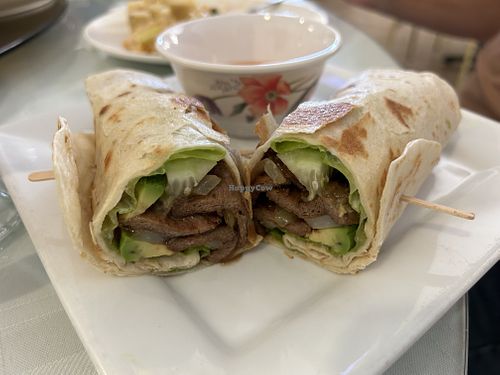 Grilled wrap - not that good   at Loving Hut in Elk Grove