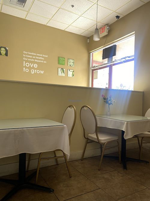 Cute Interior (A Tad Dated) - Lots of Seating Booth and Tables  at Loving Hut in Elk Grove
