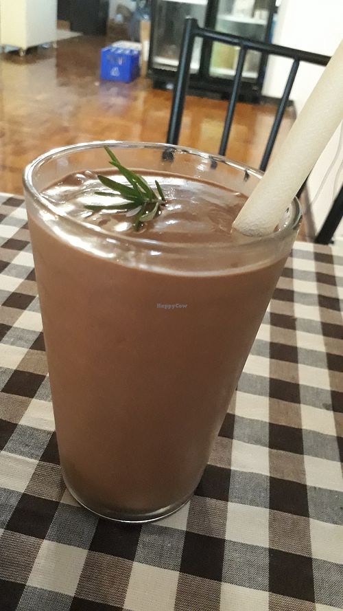 Chocolate shake at MOODs  in Chiang Mai