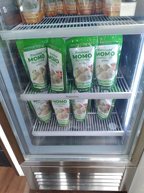 Vegan Momo to gi at Momo & Pizza Ghar in Redmond