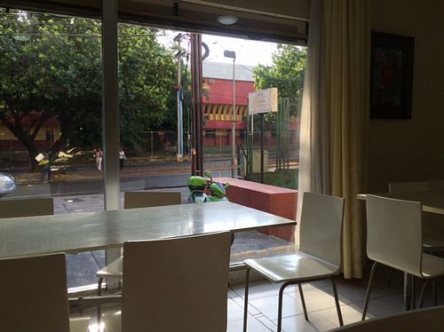 - at Loving Hut in Panama City