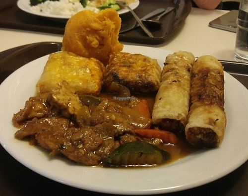 buffet  at Loving Hut - Vinohrady in Prague