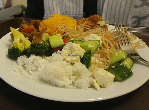 buffet  at Loving Hut - Vinohrady in Prague