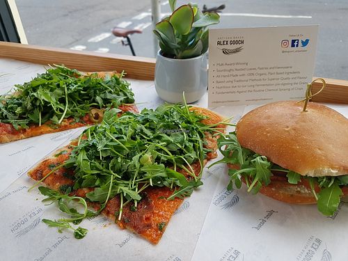 £13 for 2 pizza slices and a BLT sandwich! at Alex Gooch Artisan Baker - Whitchurch in Cardiff