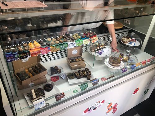 The display cabinet ! at Rock'n'Raw in Belgrade