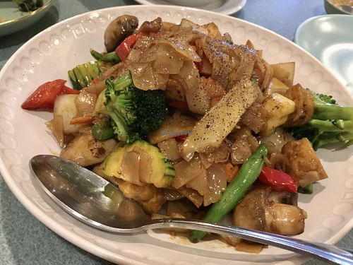 Drunken Noodles   at Thai O-Cha in Ocean City