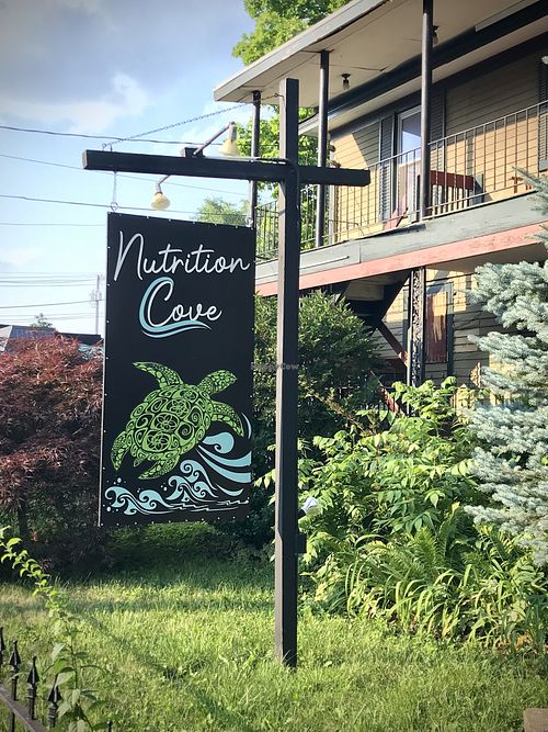 Look for this sign out front at Nutritional Cove in Chesterton