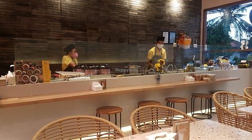 Inside at Merry Mie in Canggu